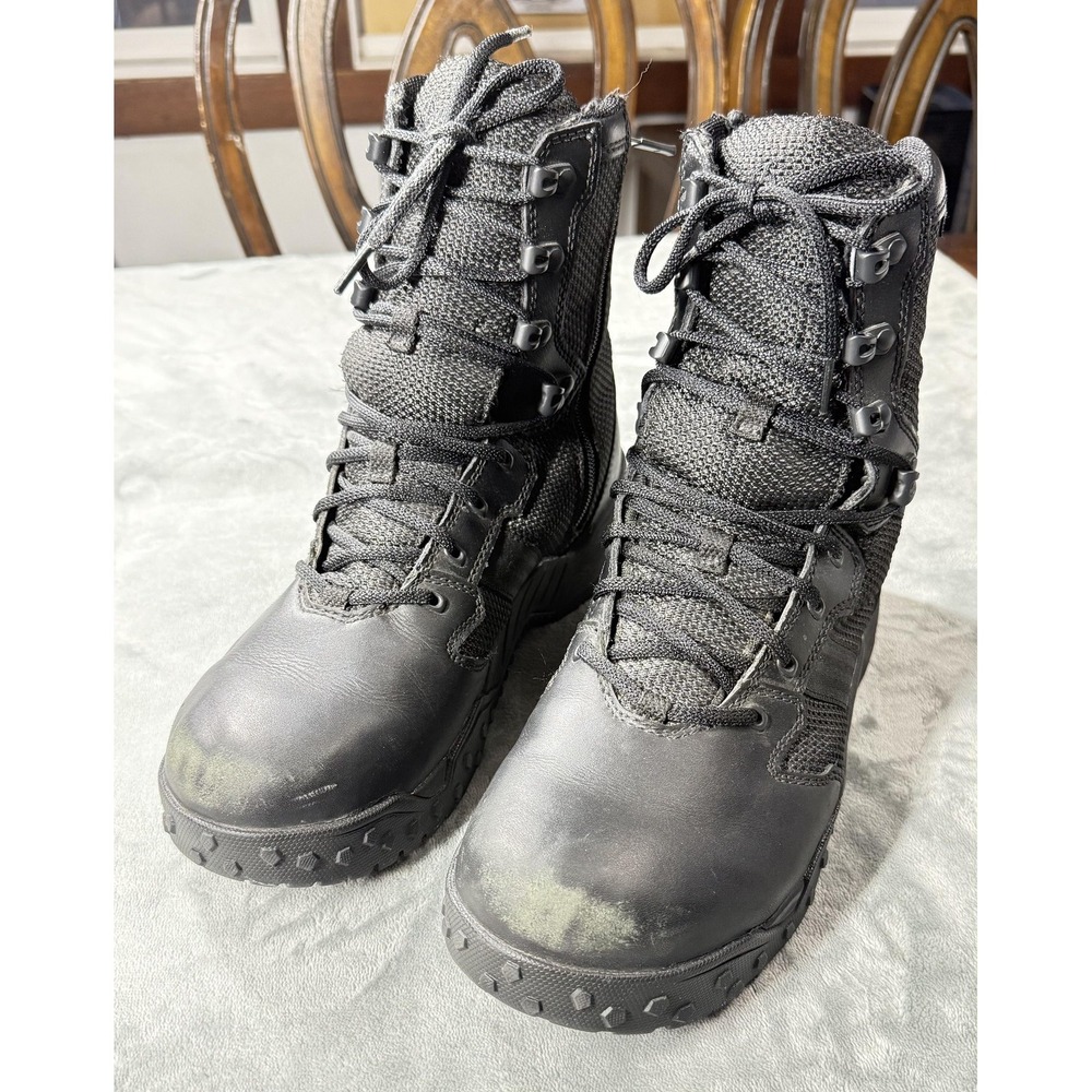 Danner Scorch Side Zip 8 Boots Mens Size‎ 10.5 Black Tactical Combat Waterproof